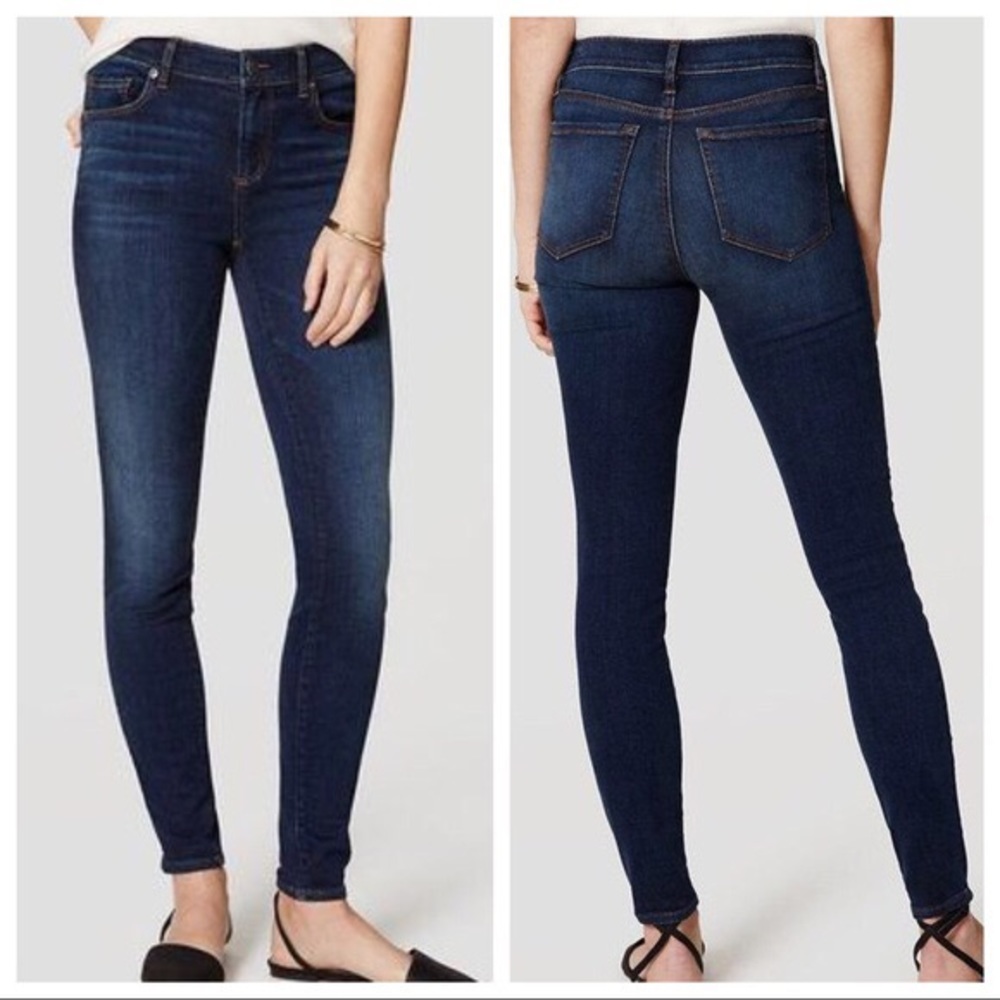 Loft super soft denim legging Sz 6 / 28 comfy!